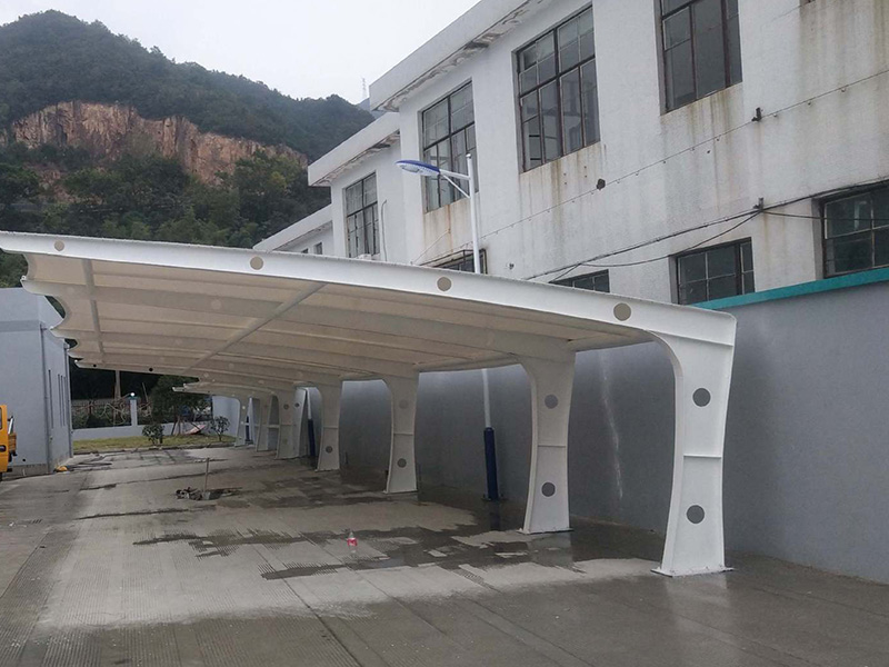 七字型停车棚