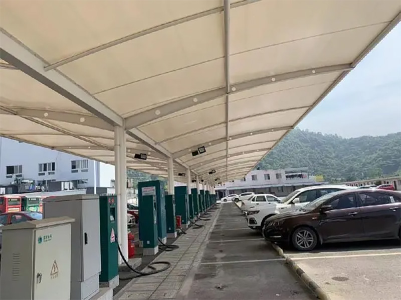 充电桩汽车棚