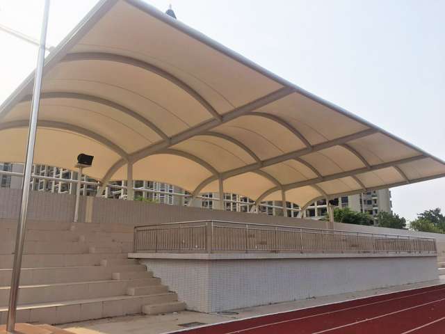 膜结构学校看台